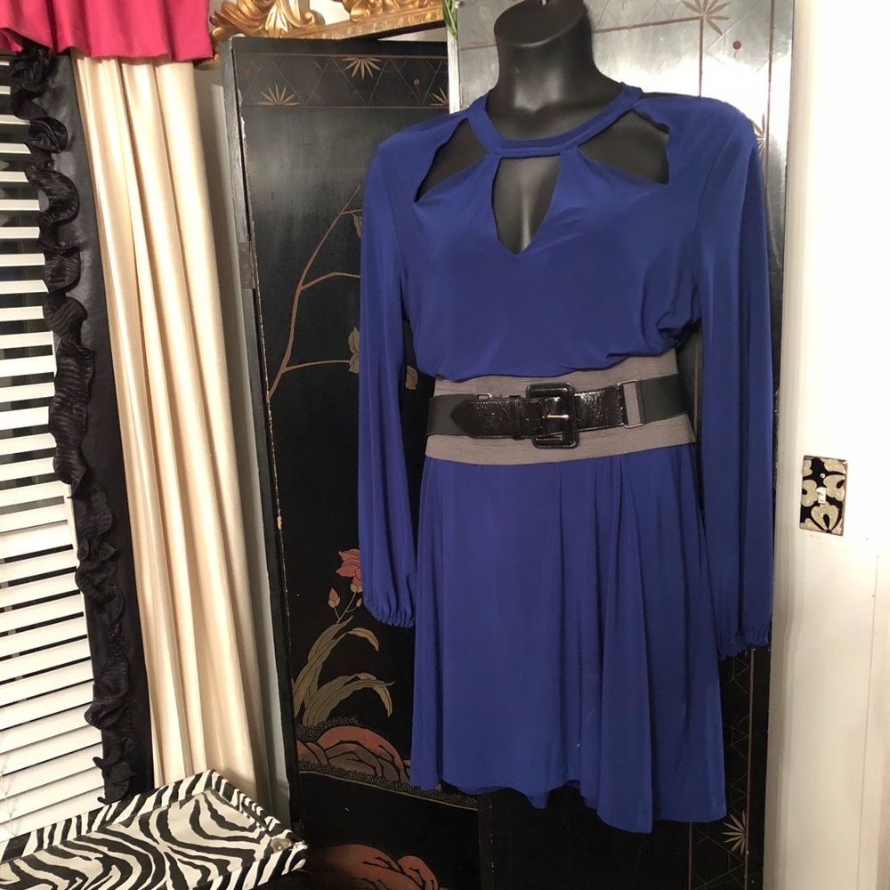 Norma Kamali Cut out Trapeze Dress🌺